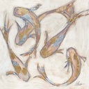 [BOGFF-12X12G] Goldfish Part 1:  Left (12x12, Gold)