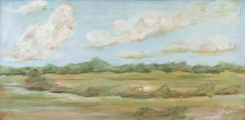 Pink Landscape: Landskape