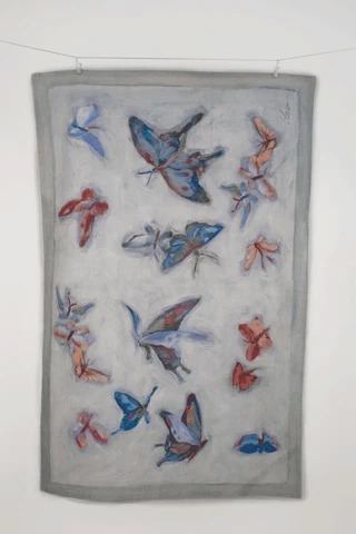 [HT_BF] Hand Towel - Butterflies