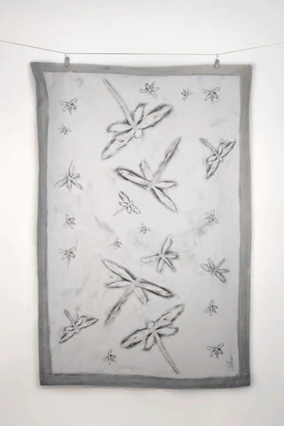 [HT_DF] Hand Towel - Dragonflies