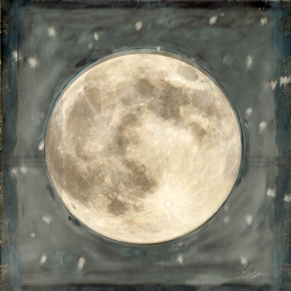 [TM-12X12G] The Moon (Gold, 12x12)