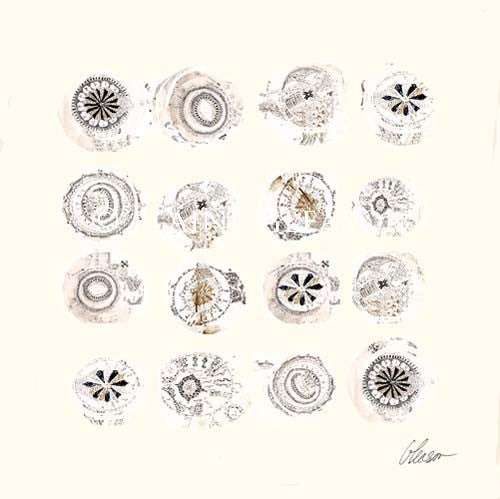 [RPVFS-12X12G] Venice: Four Shells (Gold, 12x12)