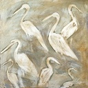 [BRCRN-12X12G] Cranes (12x12, Gold)