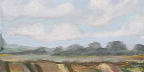 California Flax Field: Western View